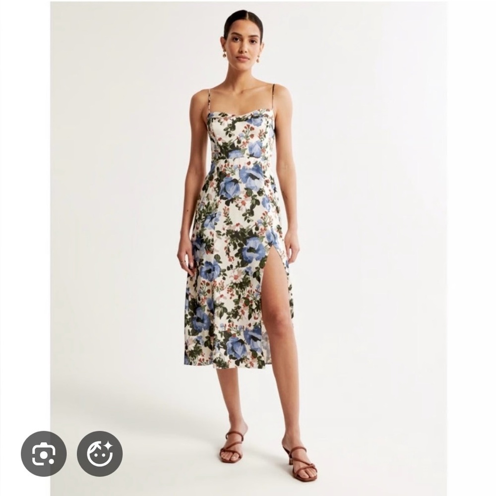 Abercrombie & Fitch Camille Midi Dress